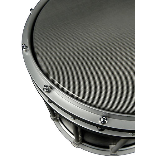 Evans Hybrid Marching Snare Drum Batter Head White 14 in.