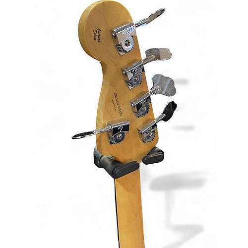 Used Fender American Deluxe Precision Bass V Natural Electric Bass Guitar Natural