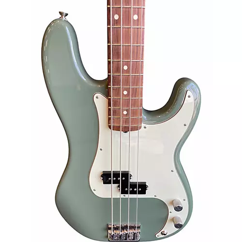 Used Fender American Professional Precision Bass antique olive Electric Bass Guitar antique olive