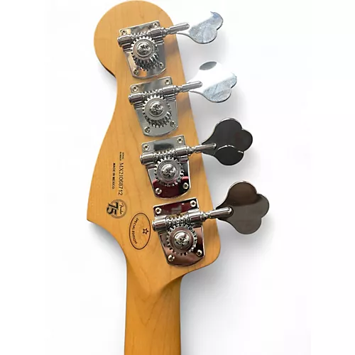 Used Fender Player Precision Bass TEAL Electric Bass Guitar TEAL