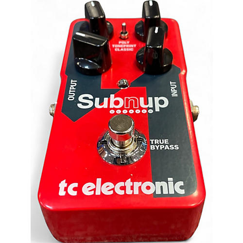 Used TC Electronic Sub N Up Octaver Effect Pedal