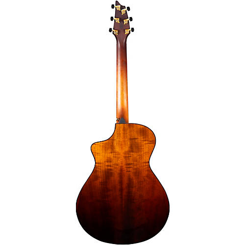 Breedlove Oregon All-Myrtlewood Limited-Edition Cutaway Concert Acoustic-Electric Guitar Sable