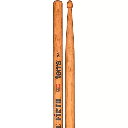 Vic Firth Vic Firth 3 Pairs of Black American Classic Drum Sticks With Free Pair of Terra Drum Sticks 5A