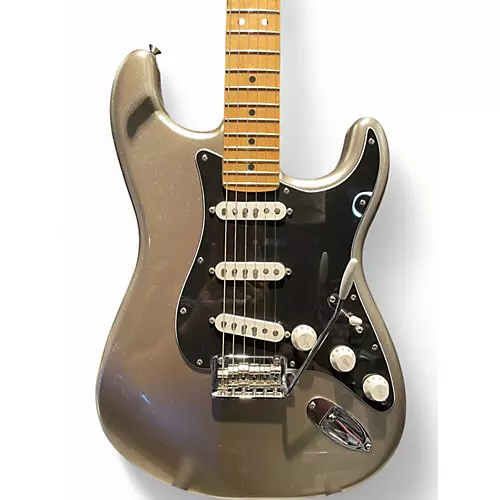 Used 2024 Fender 75th Anniversary Player Stratocaster Silver Sparkle Solid Body Electric Guitar Silver Sparkle