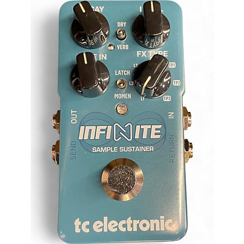 Used TC Electronic INFITE SAMPLER SUSTAINER Pedal