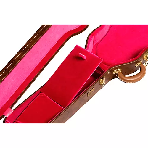 Gibson Lifton Historic 5-Latch Brown/Pink Hardshell Case for Les Paul