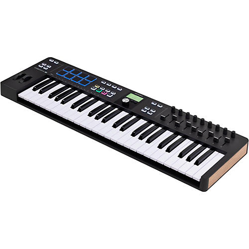 Arturia KeyLab Essential 49 mk3 Keyboard Controller With Universal Sustain Pedal Black