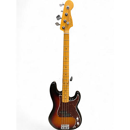 Used 2022 Fender American Professional II Precision Bass 3 Color Sunburst Electric Bass Guitar 3 Color Sunburst