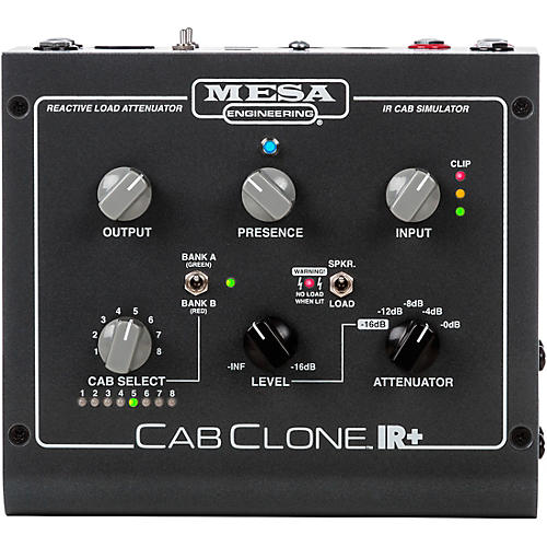 MESA/Boogie CabClone IR+ Cab Simulator & Attenuator Black 4 Ohm