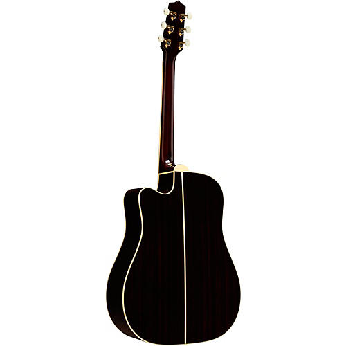 Takamine JJ325SRC John Jorgenson Signature Dreadnought Acoustic-Electric Guitar Red Satin