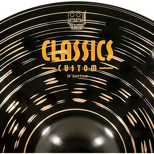 MEINL Classics Custom Dark Crash Cymbal 17 in.