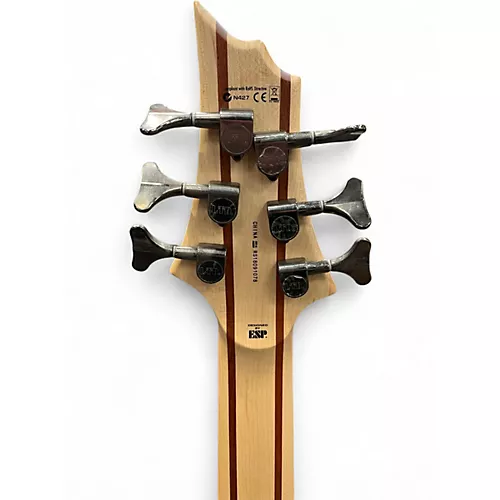 Used ESP LTD B206SM 6 String Spalted Maple Electric Bass Guitar Spalted Maple