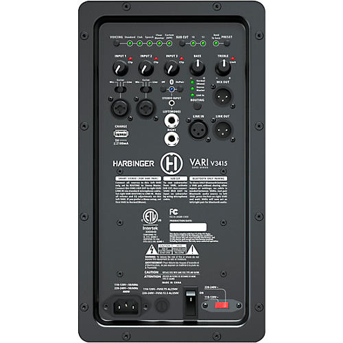 Harbinger VARI V3415 15