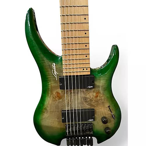 Used Legator Ghost G8 Green Burst Solid Body Electric Guitar Green Burst