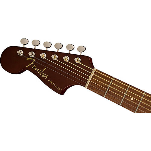 Fender Left-Handed California Newporter Player Acoustic-Electric Guitar Natural