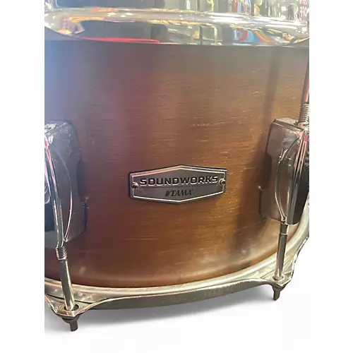 Used TAMA 13X7  kapur matte brown Drum matte brown 198