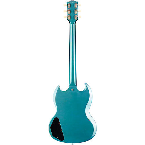 Gibson Custom Murphy Lab 1964 SG Standard Reissue With Maestro Vibrola Light Aged Electric Guitar Antique Pelham Blue