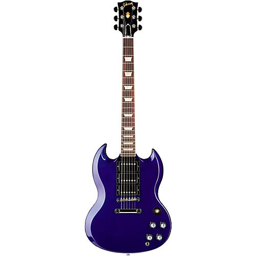 Gibson Custom SG Standard Fat Neck 3-Pickup Electric Guitar Double Gold