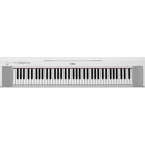 Yamaha Piaggero NP-35 76-Key Portable Keyboard With Power Adapter Black Beginner Package