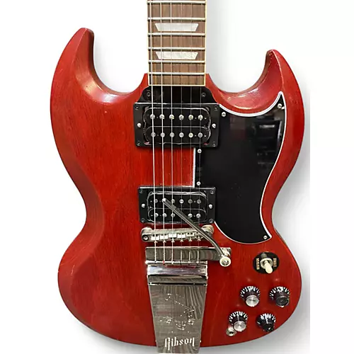 Used 2022 Gibson SG STANDARD 61 VINTAGE CHERRY Solid Body Electric Guitar VINTAGE CHERRY