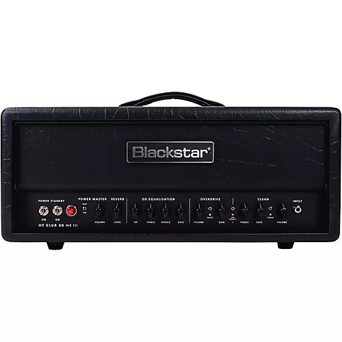Blackstar HT Club 50 MK III 50W Tube Guitar Amp Head Black