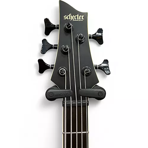 Used Schecter Guitar Research Evil Twin 2 Black Electric Bass Guitar Black