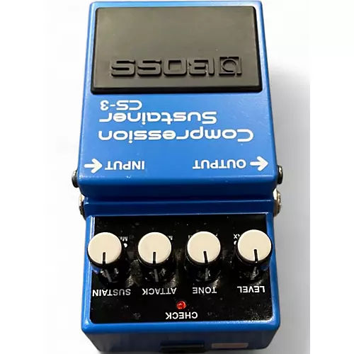 Used BOSS CS3 Compressor Sustainer Effect Pedal