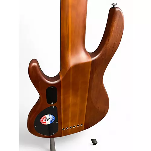 Used ESP LTD D6 6 String Mahogany Electric Bass Guitar Mahogany