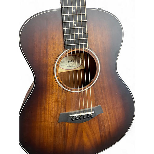 Used Taylor GS Mini 7/8 Scale Left Handed Antique Natural Acoustic Guitar Antique Natural