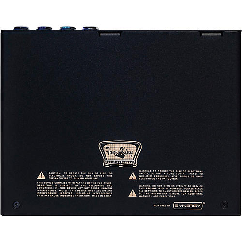 Tone King Imperial Preamp Effects Pedal Cream and Black