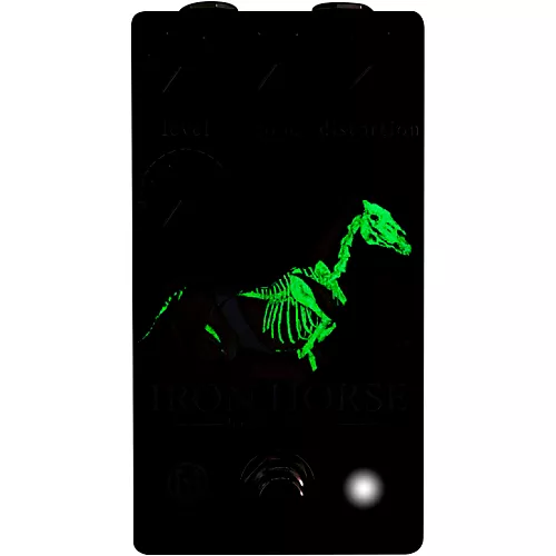 Walrus Audio Iron Horse LM308 Distortion Effects Pedal Black