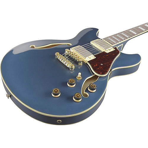 Ibanez Artcore AS73G Semi-Hollow Electric Guitar Moonstone Silver Flat