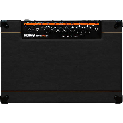 Orange Amplifiers Crush Bass 100 100W 1x15 Bass Combo Amplifier Orange