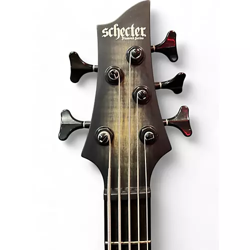 Used Schecter Guitar Research C-5 GT Satin Charcoal Burst Electric Bass Guitar Satin Charcoal Burst