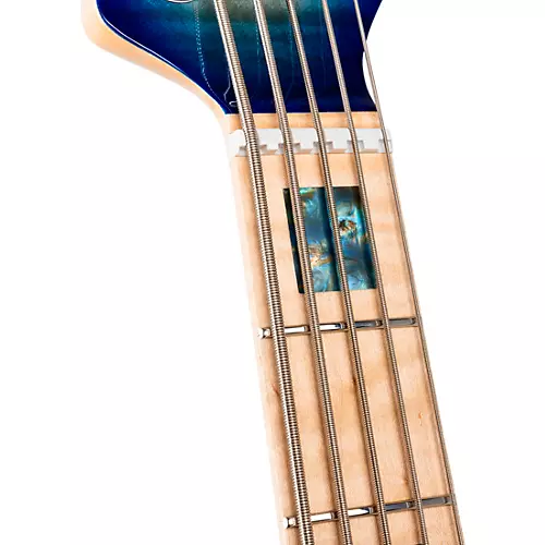 Ernie Ball Music Man BFR StingRay Special 5 Electric Bass Guitar Paua Blue Burst