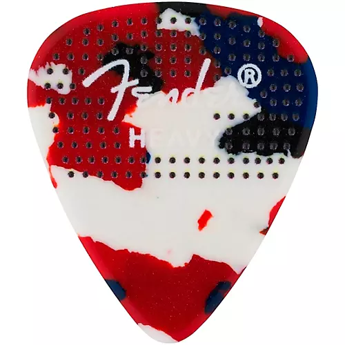 Fender 351 Dotted Celluloid Guitar Picks Thin 12 Pack