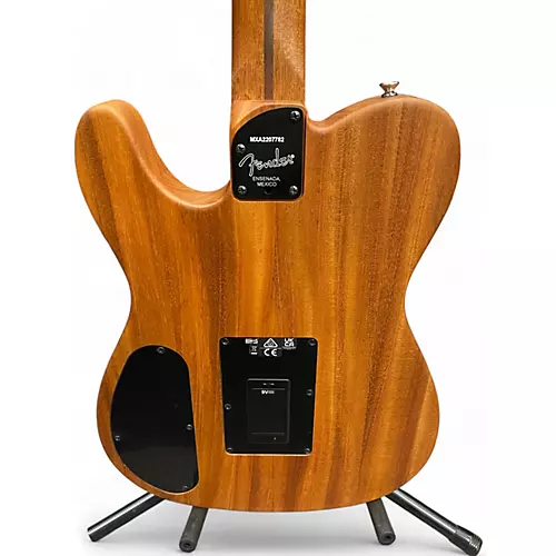 Used Fender Acoustasonic Player Telecaster Butterscotch Acoustic Electric Guitar Butterscotch