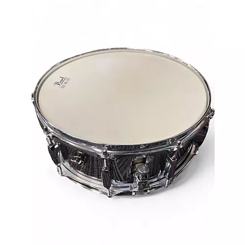 Used Pearl 14in Steel Snare Chrome Drum Chrome 33