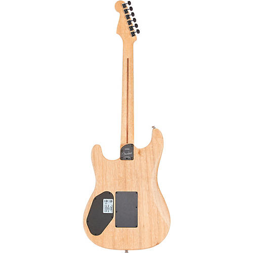Open-Box Fender Acoustasonic Stratocaster Exotic Wood Acoustic-Electric Guitar Condition 2 - Blemished Natural, Cocobolo 197881059125