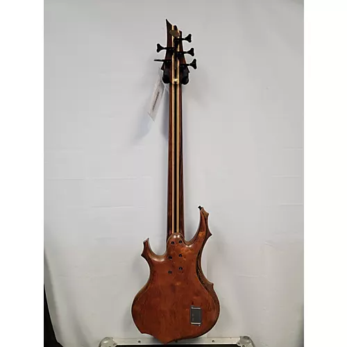 Used 2015 ESP FRX EXHIBITION LIMITED BASS Walnut Electric Bass Guitar Walnut