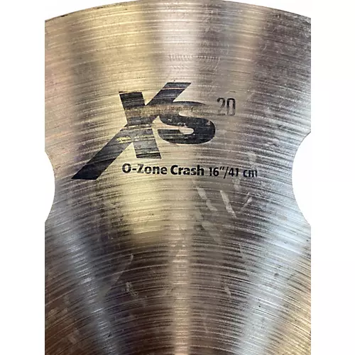 Used SABIAN 16in XS OZONE CRASH Cymbal 36