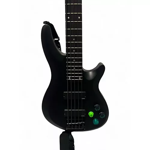 Used Schecter Guitar Research C5 Deluxe Matte Black Electric Bass Guitar matte black