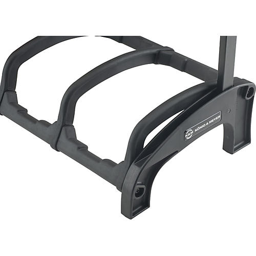 K&M Guardian 5-Guitar Stand Rack-style (5 Guitars) Black