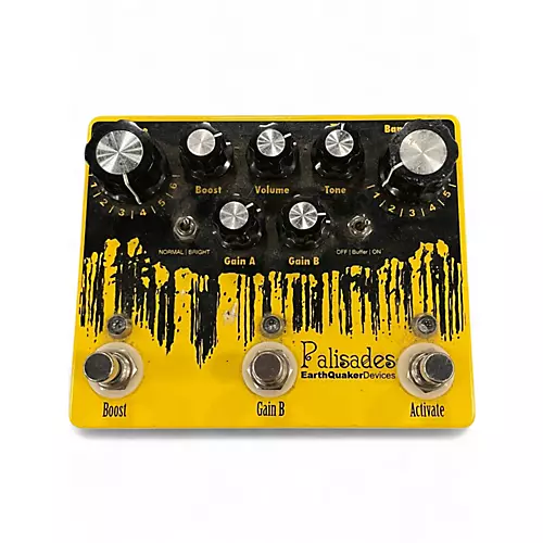 Used EarthQuaker Devices Palisades Mega Ultimate Overdrive Effect Pedal