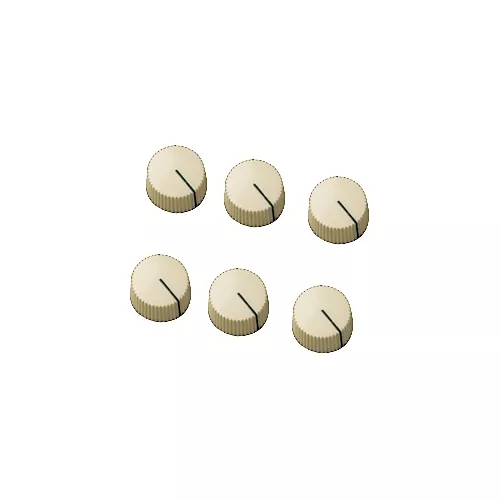 Fender Amplifier Knobs Vintage White