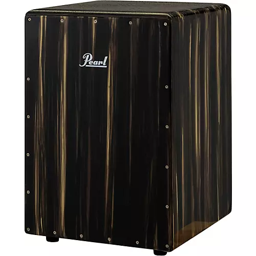 Pearl Boom Box Cajon in Artisan Zebra Wood