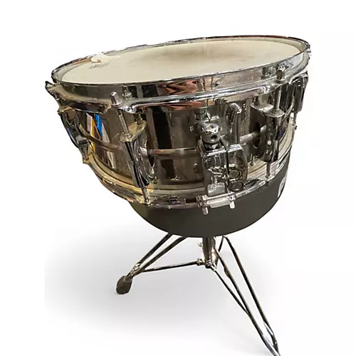 Used Pearl 5X14 Sensitone Snare Chrome Drum Chrome 8