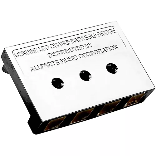 Leo Quan Badass I 4 String Bass Bridge Chrome