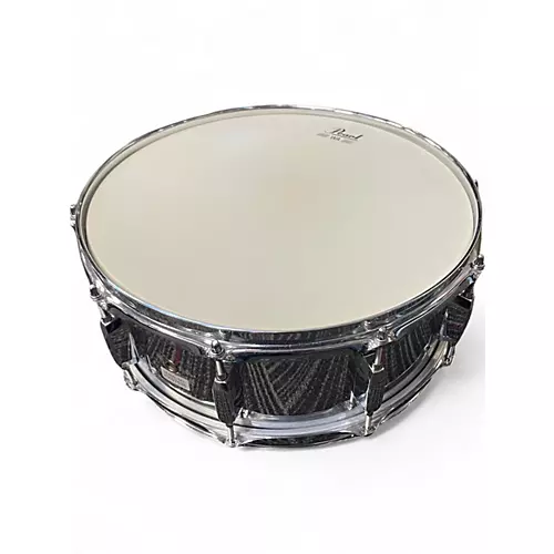 Used Pearl 14in Steel Snare Chrome Drum Chrome 33