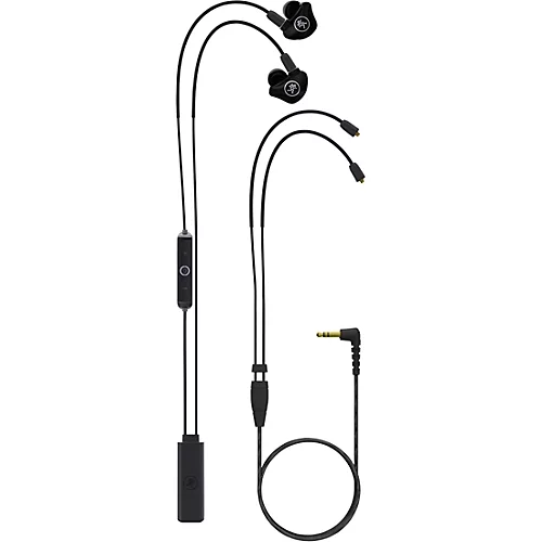 Mackie MP-240 BTA Dual Hybrid Driver In-Ear Monitors with Bluetooth Adapter